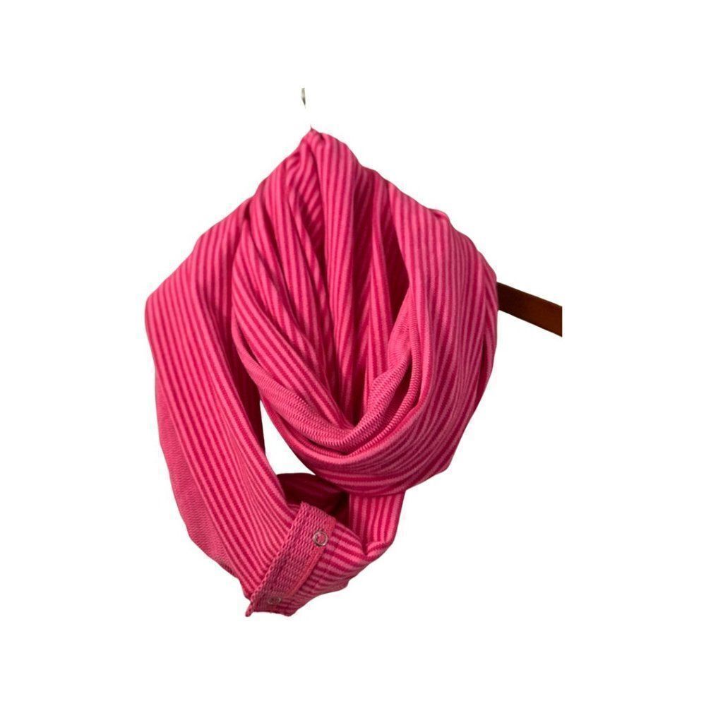 Iviva Womens Pink Stripe Scarf Size OS